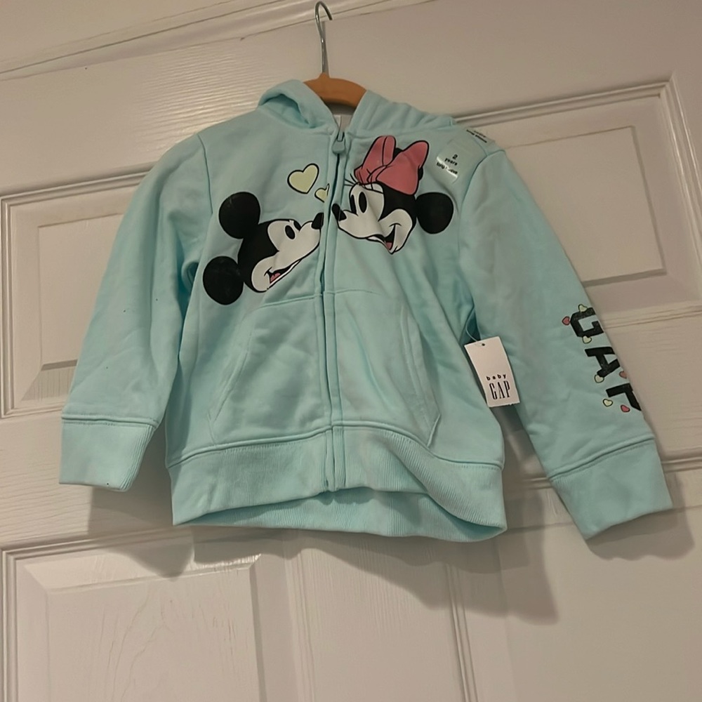BABY GAP; DISNEY: Mickey and Minnie Mouse sweater